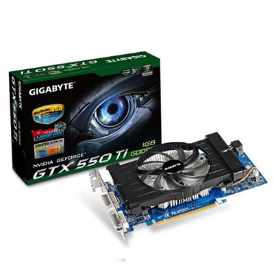 Gigabyte Nvidia Geforce Gtx 550 Ti 1gb Gddr5 Pcx